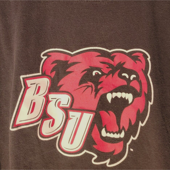 Champion Mens BSU Bears Short Sleeve Logo T Shirt Size XL - Picture 1 of 5